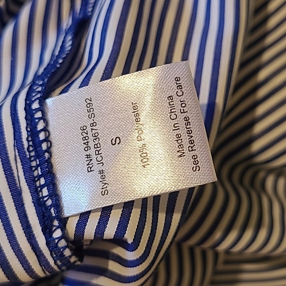 Blue and White Stripped Top - Picture 6 of 7